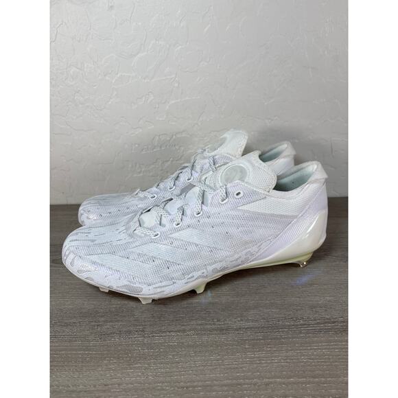 Adidas Adizero Electric Speed Juice Pack Football Cleats White Iridescent 10.5 - Picture 1 of 9
